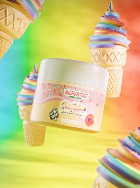 Kushy Kreme Rainbow Sherbet