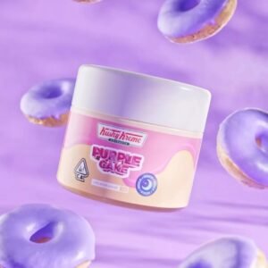 Kushy Kreme Purple Cake